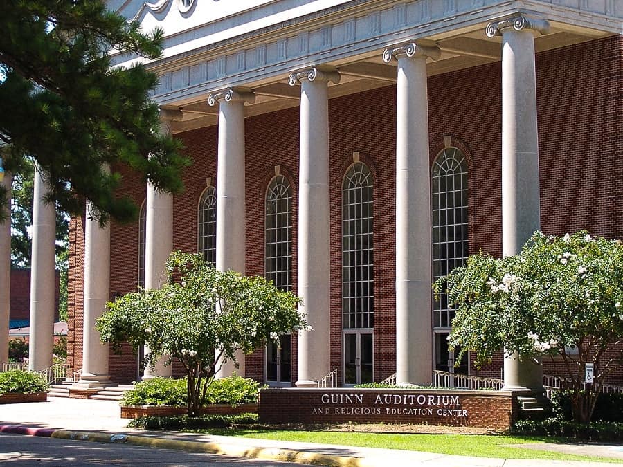 Guinn Auditorium at Louisiana College