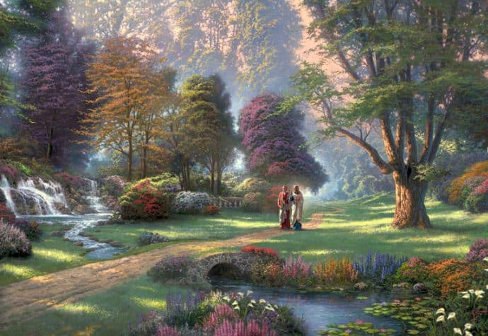 Thomas Kinkade, Walk of Faith, released in April 2011