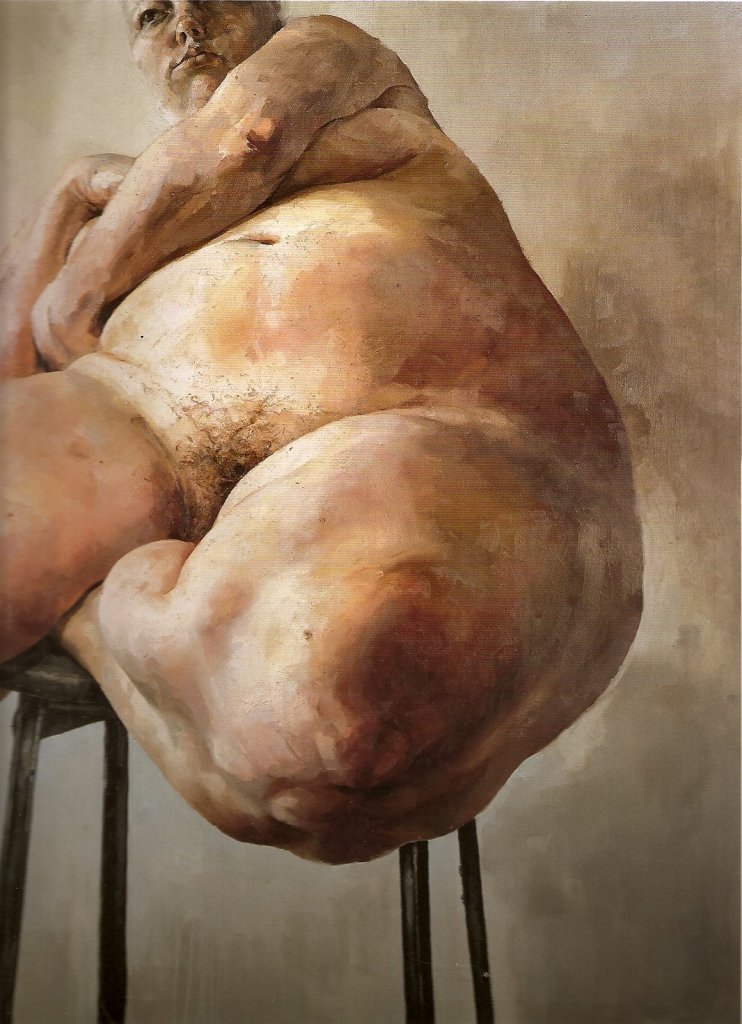 Painting by Jenny Saville