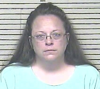 Mug shot of Kim Davis.