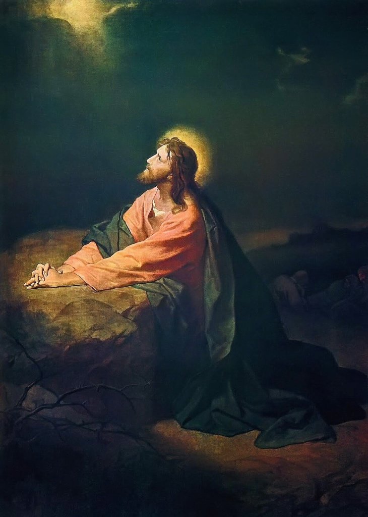 Heinrich Hoffman, Jesus in the Garden of Gethsemane, 1890