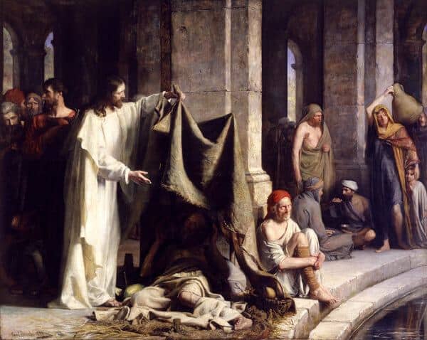 Carl Bloch, Christ Healing the Sick