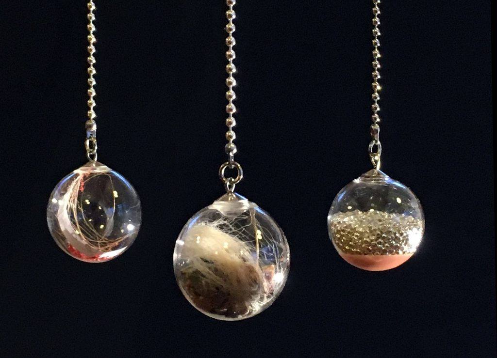 Three globes from Mere Objects