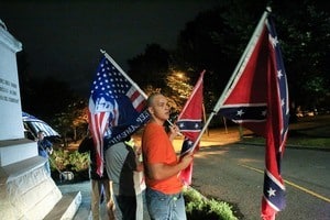 Confederate Monument: Betrayal, Trump Train, and Moving Forward