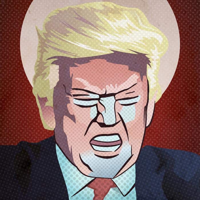 Angry Trump Art