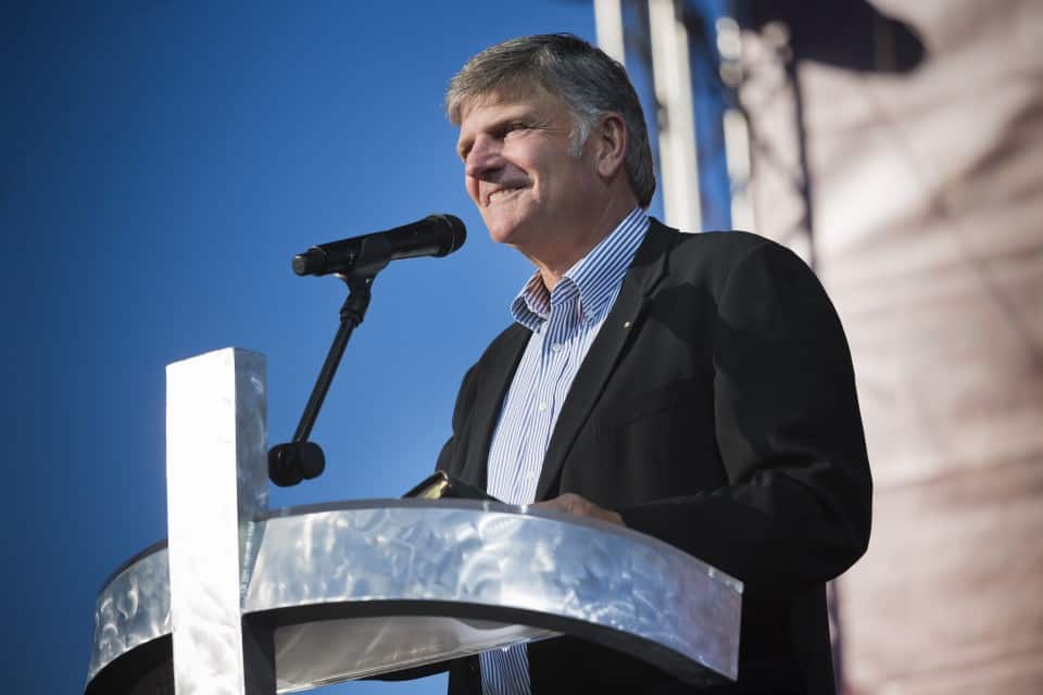 Over 25,000 Christians sign petition to fire Franklin Graham for "helping incite" Capitol riots