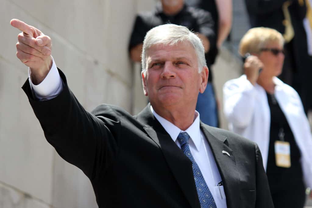 Franklin Graham likens Republicans who voted for Impeachment to Judas