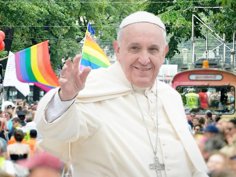Pope Francis Pride Parade