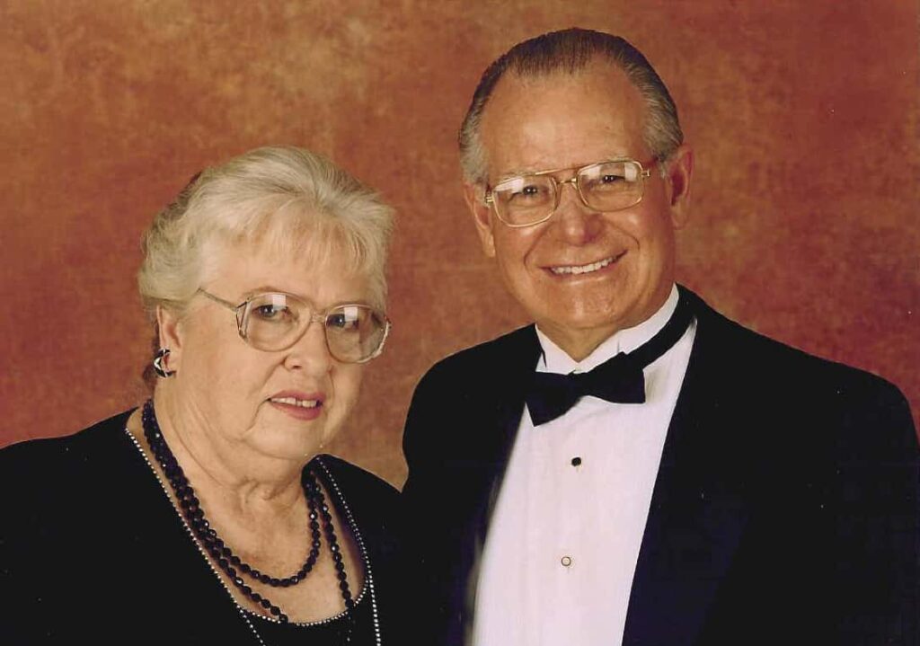 Cruz and Jeannene Reynoso are shown in this portrait taken in 2000 when Cruz was awarded the Hispanic Heritage Medal.