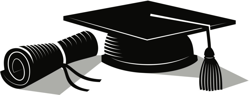college-diploma-hat-publicdomainvectors