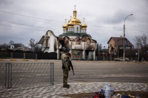Russian airstrike hits Orthodox Christian monastery in Ukraine