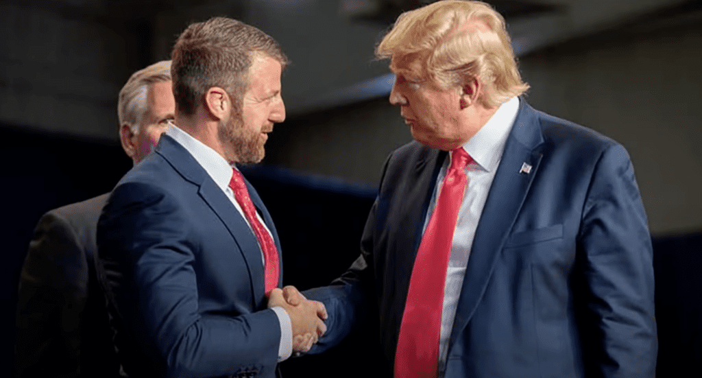 Mullin and Trump