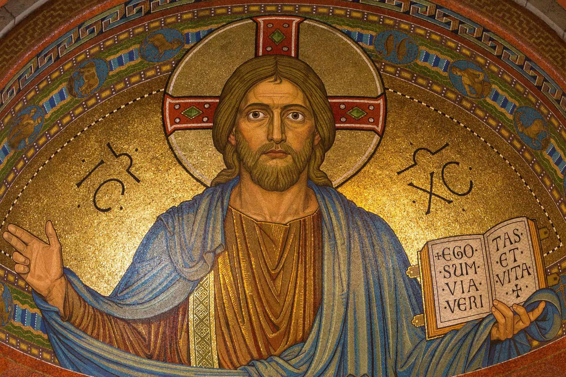 Christian icon of Jesus Christ