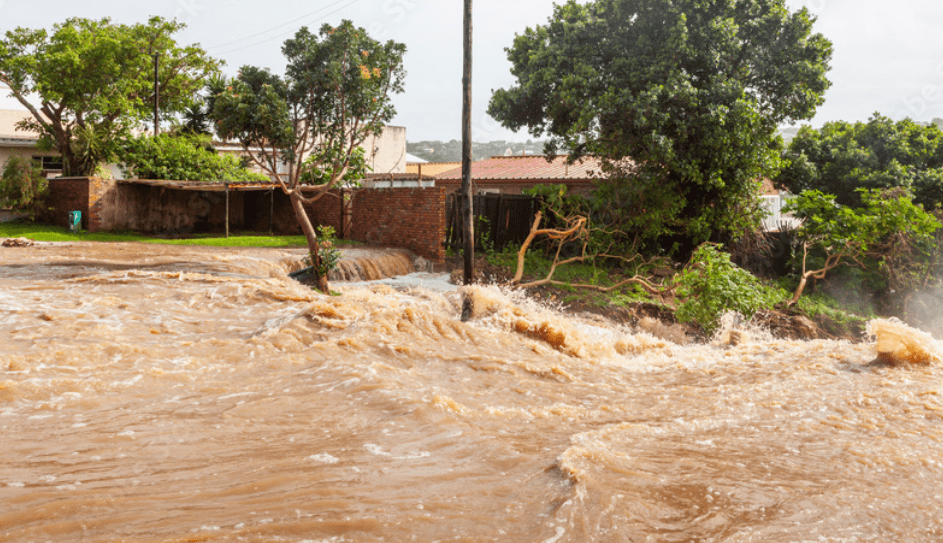 Baptisms affected by floods in South Africa