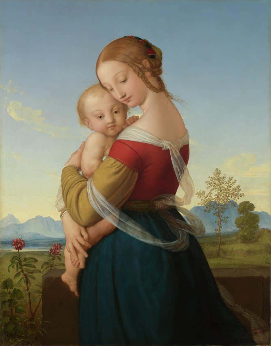 Madonna and Child c.1827-30 William Dyce 1806-1864