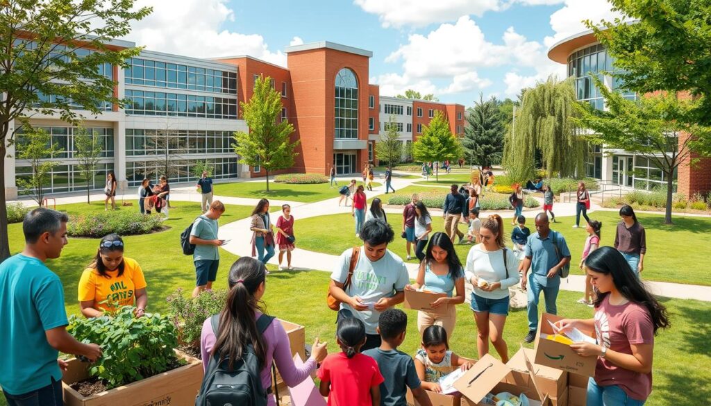 Community development through Christian colleges