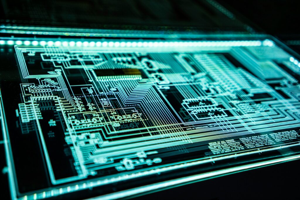 Tech billionaires and their unchecked influence on Jesus Digital display of circuitry