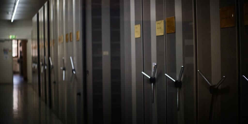 Archive book cases