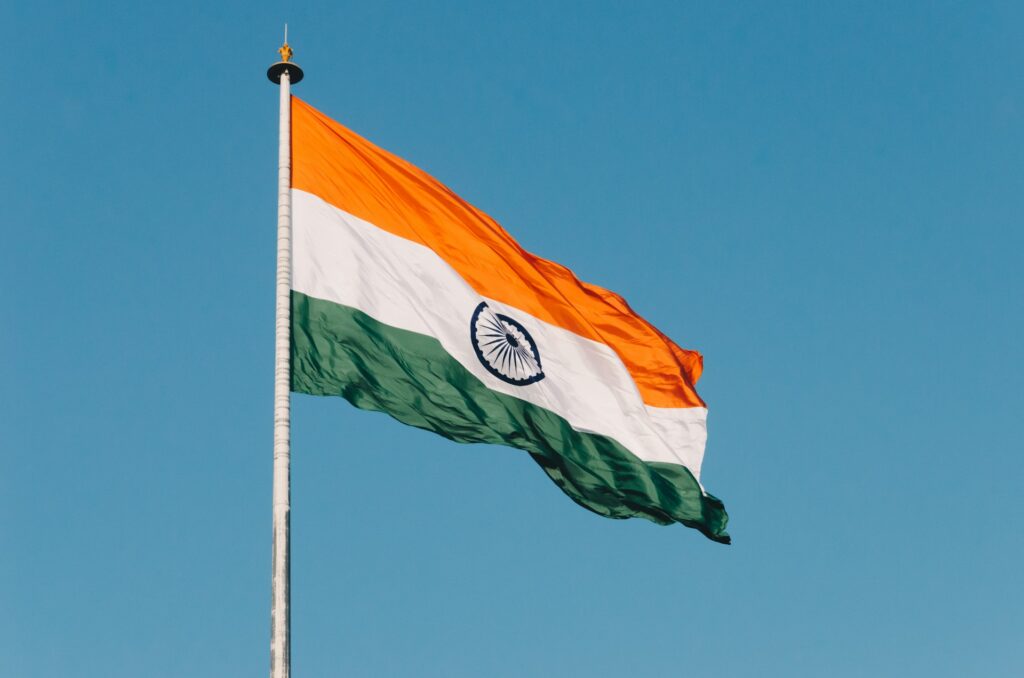 Inside the growing storm over Christian persecution in Andhra Pradesh and Telangana The Indian flag on a pole.
