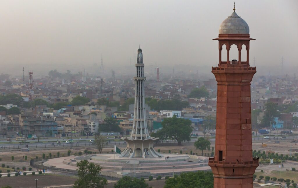 Abuse and injustice in Pakistan’s prisons under blasphemy laws Minar-e-Pakistan and Minaret of Badshahi Masjid Lahore