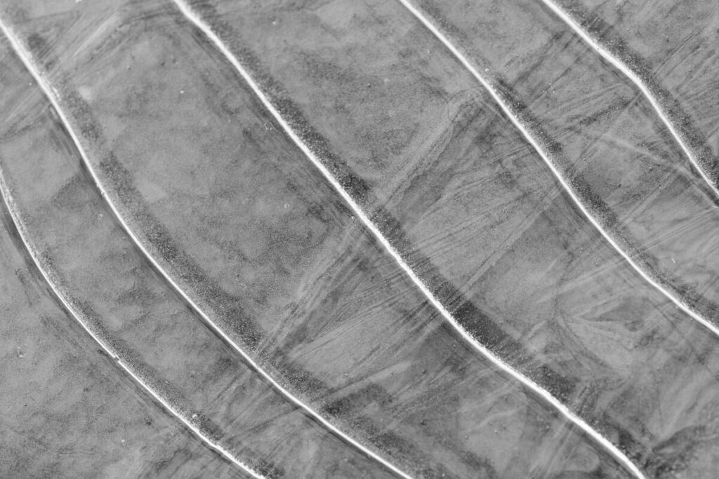 How to Be Prepared for Jesus’ Return: Readiness That Looks Like Love (Matthew 24:44) A black and white image of ice and it's textures.