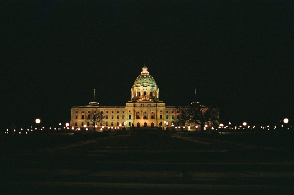 Capital building in MN, St. Paul.