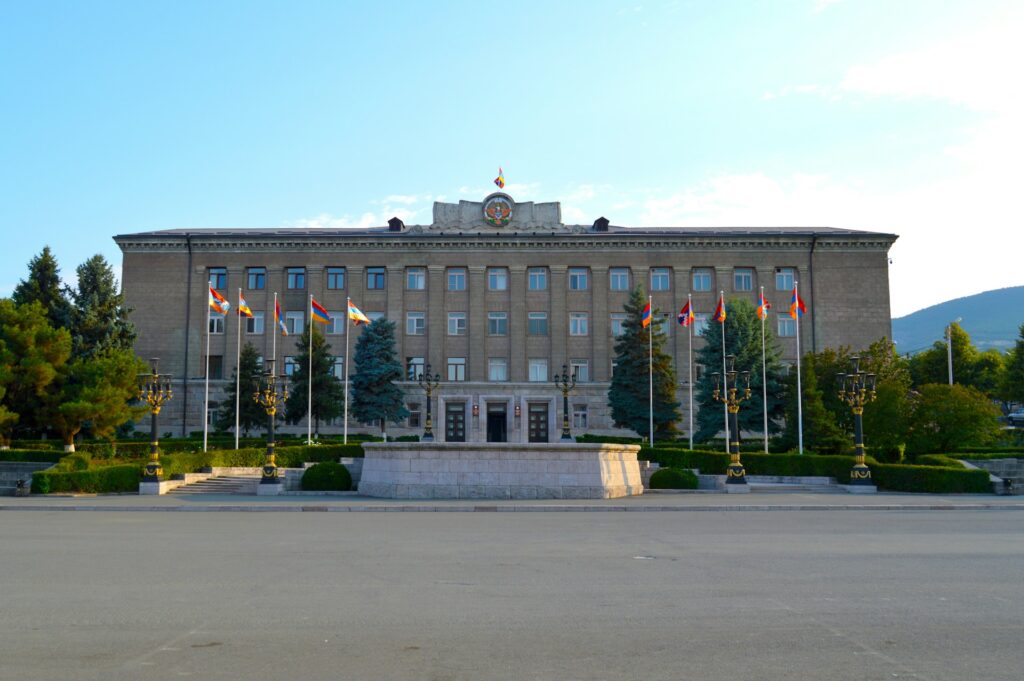 A building in Stepanakert