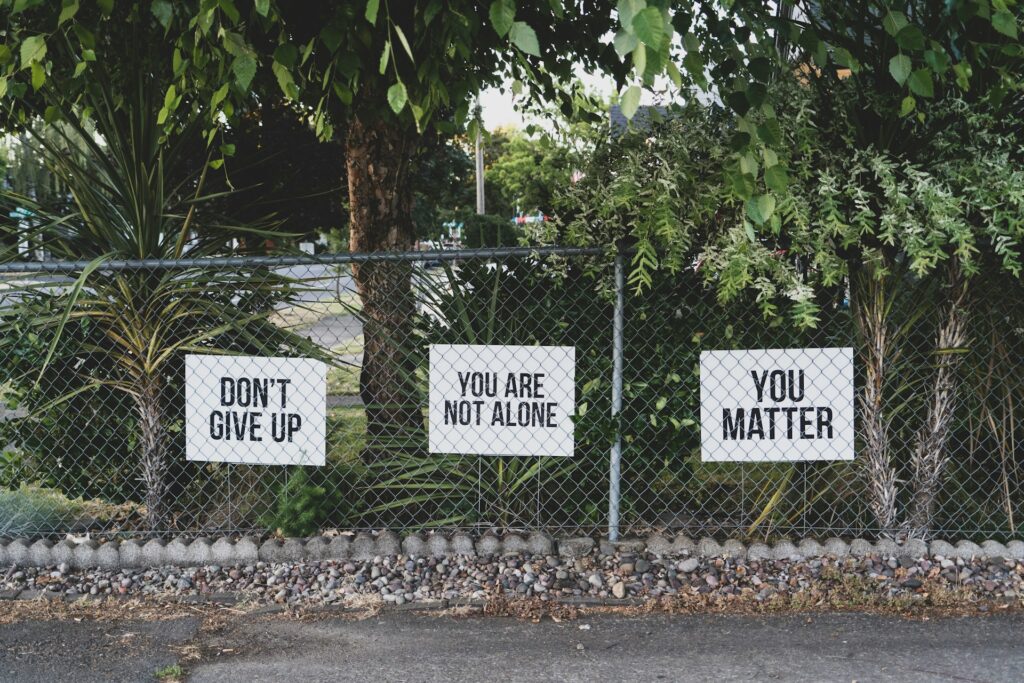 Hope signs