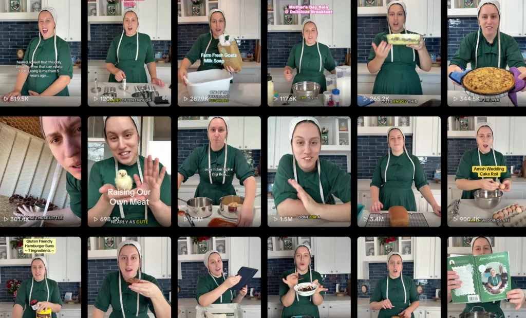 Lovina Zook Amish TikTok
