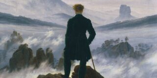 Friedrich's The Wanderer painting.
